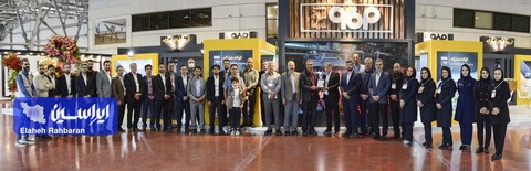 غرفه گروه فولاد مبارکه در روز پایانی چهاردهمین نمایشگاه تخصصی متالورژی، فولاد، ریخته‌گری، ماشین آلات و صنایع وابسته (متالکس)