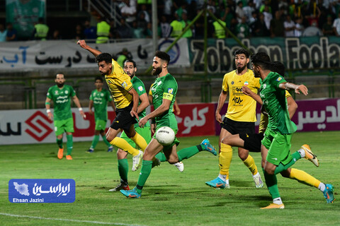 دیدار تیم‌های ذوب‌آهن و فولاد مبارکه سپاهان