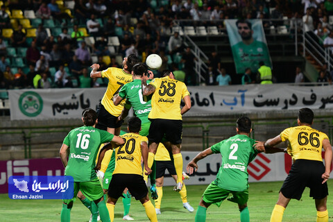 ذوب‌آهن ۱ _ سپاهان ۱/ بازی گرم در روز سرد فولادشهر