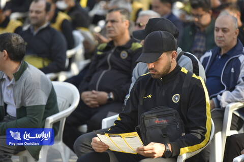 آیین تجدید میثاق خانواده بزرگ باشگاه فولاد مبارکه سپاهان با آرمان های امام راحل ، رهبر معظم انقلاب و شهدای انقلاب اسلامی ایران