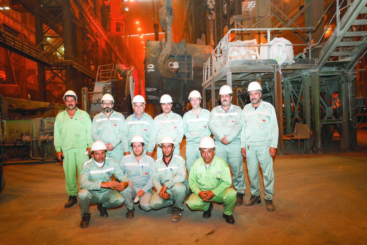 ثبت رکورد کمترین میزان مصرف مواد نسوز در شرکت فولاد مبارکه