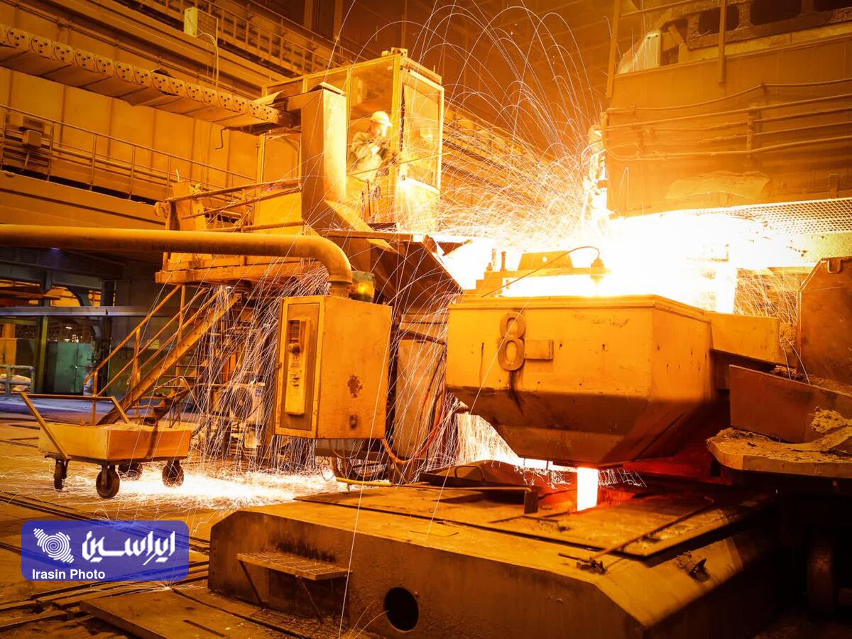 افزایش زمان ذوب در تاندیش ریخته‌گری مداوم فولاد مبارکه 