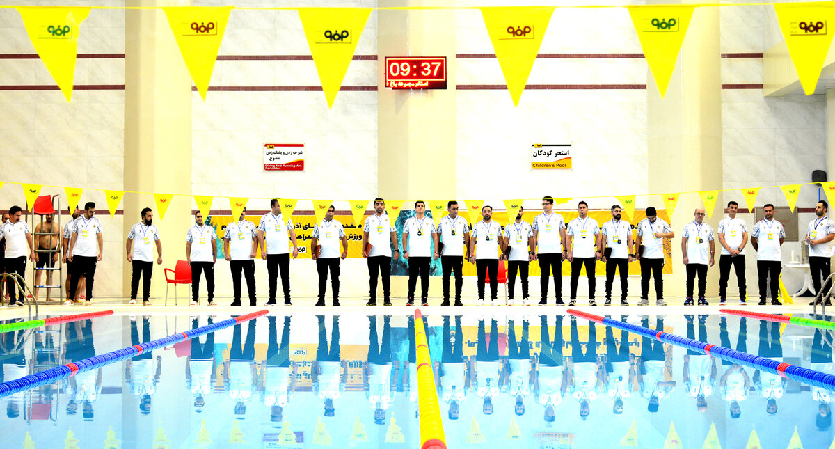 شور و هیجان شنا در باشگاه فولاد مبارکه سپاهان