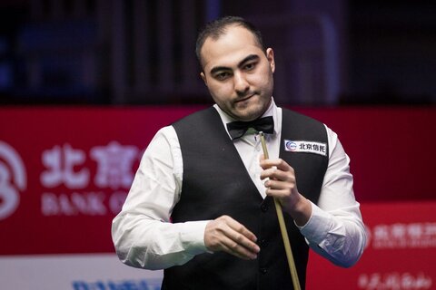 شکست وفایی در رقابت‌های اسنوکر انگلستان