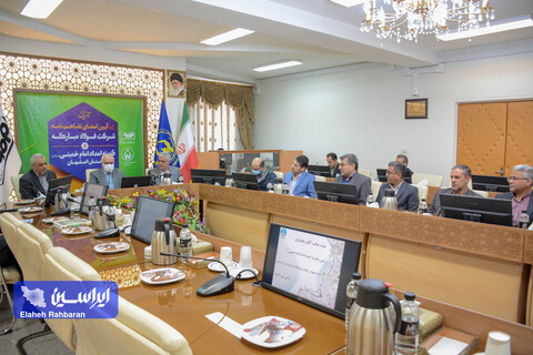 آیین امضای تفاهم نامه شرکت فولاد مبارکه و کمیته امداد امام خمینی استان اصفهان