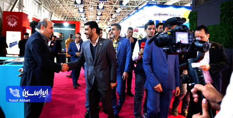 بازدید مدیرعامل فولاد مبارکه از نمایشگاه بین‌المللی متالورژی ایران