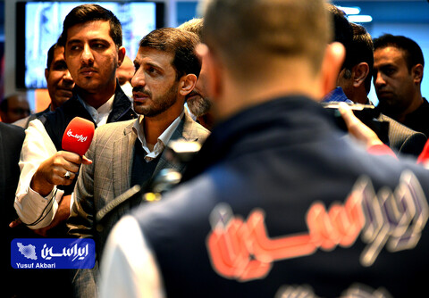 بازدید مدیرعامل فولاد مبارکه از نمایشگاه بین‌المللی متالورژی ایران