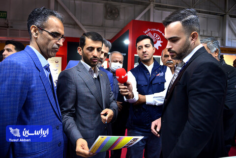 بازدید مدیرعامل فولاد مبارکه از نمایشگاه بین‌المللی متالورژی ایران