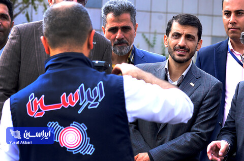 بازدید مدیرعامل فولاد مبارکه از نمایشگاه بین‌المللی متالورژی ایران