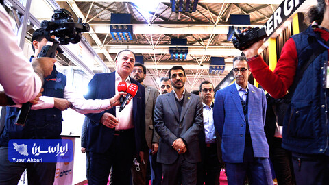 بازدید مدیرعامل فولاد مبارکه از نمایشگاه بین‌المللی متالورژی ایران