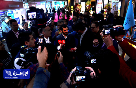 بازدید مدیرعامل فولاد مبارکه از نمایشگاه بین‌المللی متالورژی ایران