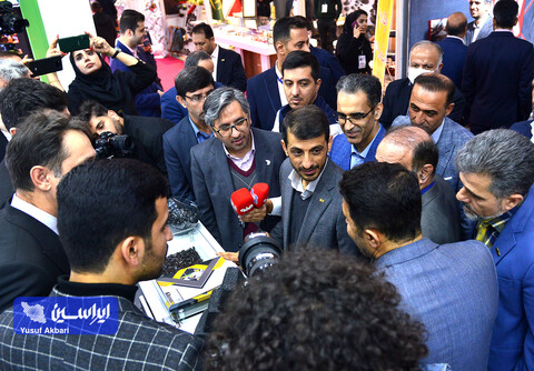 بازدید مدیرعامل فولاد مبارکه از نمایشگاه بین‌المللی متالورژی ایران