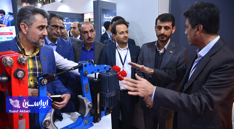 بازدید مدیرعامل فولاد مبارکه از نمایشگاه بین‌المللی متالورژی ایران