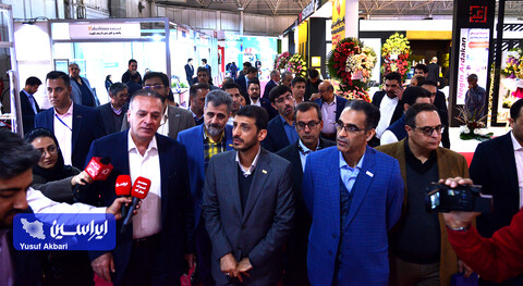 بازدید مدیرعامل فولاد مبارکه از نمایشگاه بین‌المللی متالورژی ایران