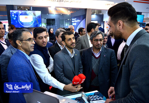 بازدید مدیرعامل فولاد مبارکه از نمایشگاه بین‌المللی متالورژی ایران