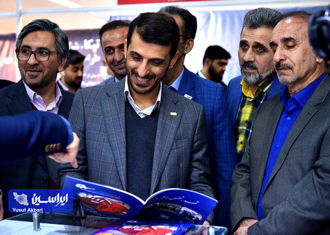 بازدید مدیرعامل فولاد مبارکه از نمایشگاه بین‌المللی متالورژی ایران