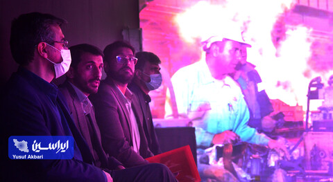 بازدید مدیرعامل فولاد مبارکه از مجموعه غرفه‌های این شرکت در ایران متافو ۲۰۲۲ (۱)