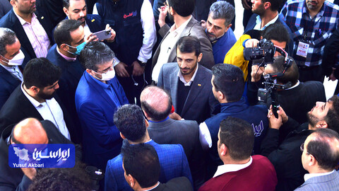 بازدید مدیرعامل فولاد مبارکه از مجموعه غرفه‌های این شرکت در ایران متافو 2022