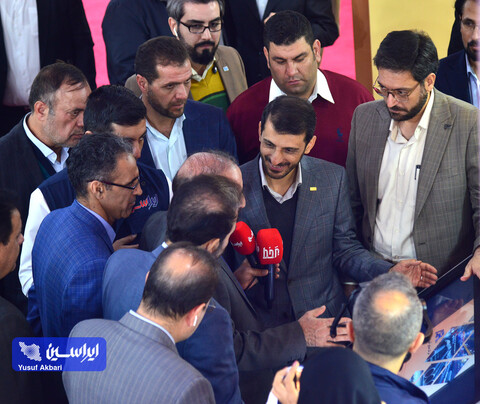 بازدید مدیرعامل فولاد مبارکه از مجموعه غرفه‌های این شرکت در ایران متافو 2022