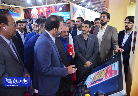 بازدید مدیرعامل فولاد مبارکه از مجموعه غرفه‌های این شرکت در ایران متافو 2022