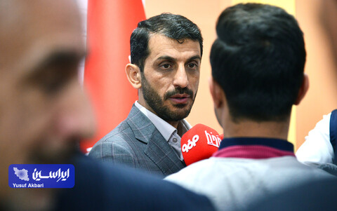 بازدید مدیرعامل فولاد مبارکه از مجموعه غرفه‌های این شرکت در ایران متافو 2022