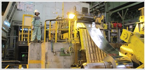 پایان موفقیت‌آمیز تعمیرات اساسی خط قلع‌اندود فولاد مبارکه