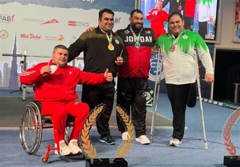 کسب ۱۱ مدال رنگارنگ در جام جهانی پاراوزنه‌برداری