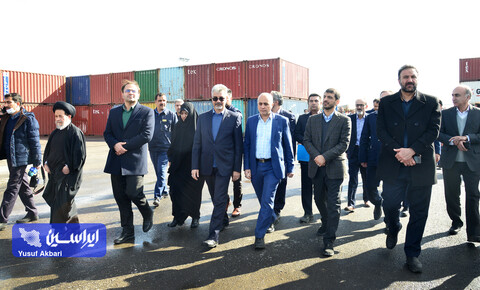 افتتاح طرح توسعه‌ انبار گمرک اختصاصی فولاد مبارکه در شرکت حمل و نقل توکا