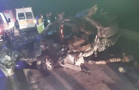 تصادف زنجیره‌ای اتوبان اصفهان- نطنز- کاشان سه فوتی و ۱۶ مصدوم داشت