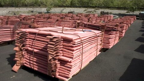 جایگاه جهانی ایران در تولید مس کاتد نیازمند ارتقا