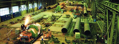 ایجاد ظرفیت تولید لوله‌های فولادی درزجوش مارپیچ در هلدینگ آتیه‌فولاد نقش‌جهان