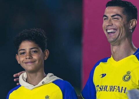 پسر رونالدو از پدرش جدا شد!