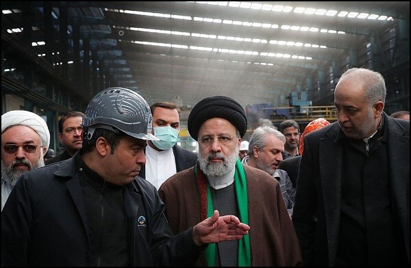 واحد تولیدی احیای مستقیم فولاد بافق با حمایت دولت سیزدهم افتتاح شد