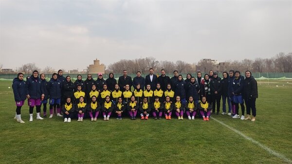 مهمانان ویژه فوتبال زنان سپاهان
