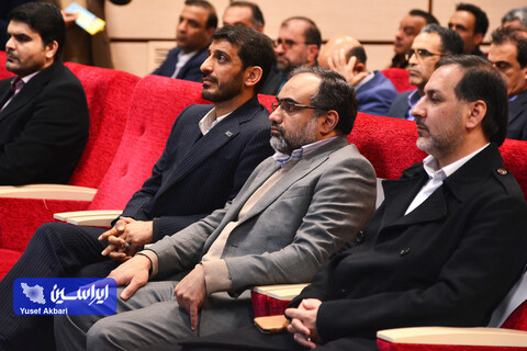 آیین شروع عملیات احداث بزرگترین نیروگاه خورشیدی کشور