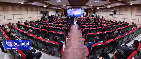 آیین شروع عملیات احداث بزرگترین نیروگاه خورشیدی کشور