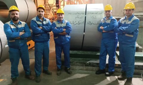 ثبت رکورد جدید تولید در خط اسیدشویی شرکت امیرکبیر کاشان