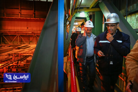 آیین رونمایی از ورق فولاد زنگ‌نزن شرکت فولاد مبارکه