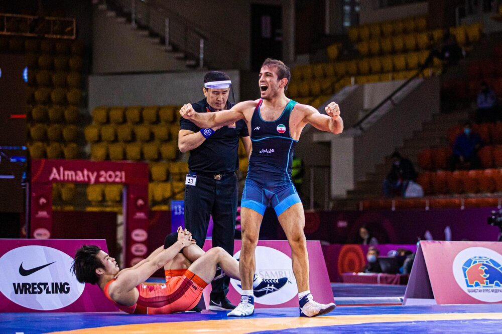 سومین طلای ایران بر گردن ایران‌نژاد