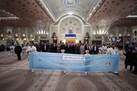 جامعه ورزش پای آرمان‌های امام و نظام محکم ایستاده‌اند