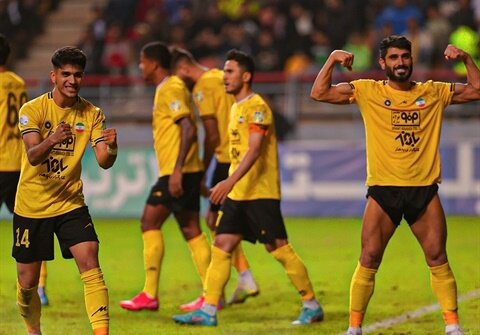 ادامه صدرنشینی طلایی‌های سپاهان با برد بزرگ در اهواز