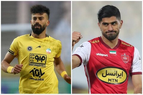 نبرد جالب دو همشهری در دیدار سپاهان – پرسپولیس
