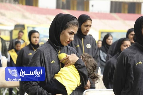 جشن نایب قهرمانی تیم بانوان سپاهان