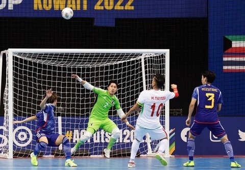 قهرمانی ایران با انتقام از ژاپن