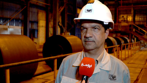 تولید ۵۱۸ هزار تنی آهن اسفنجی در فولاد سفیددشت