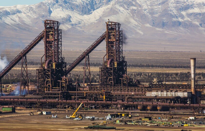 ثبت رکورد روزانه ۲۷ هزار و ۲۰۵ تن آهن اسفنجی در مجموع واحدهای احیاء مستقیم 