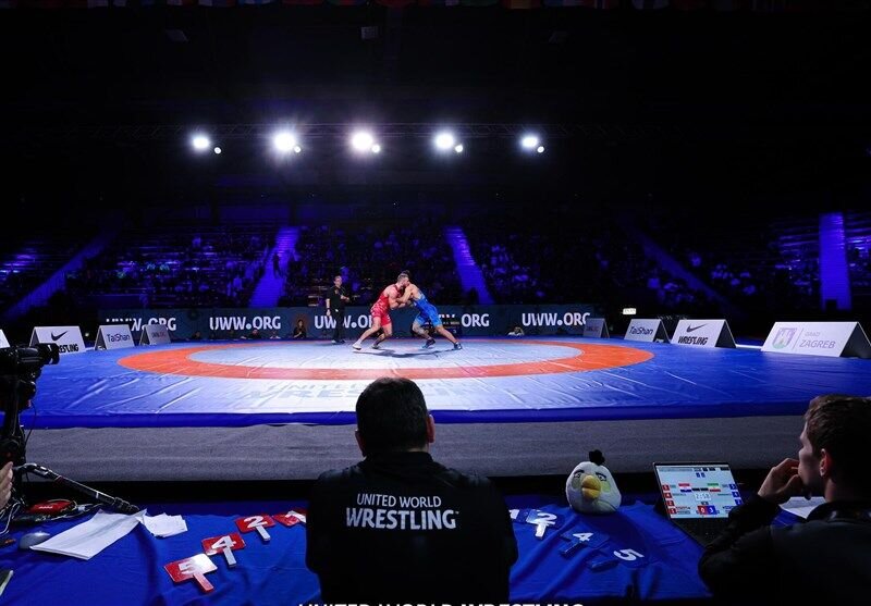 ۵ فینالیست ایرانی در ۵ وزن کشتی فرنگی