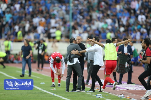 نیمه دوم دیدار پرسپولیس و استقلال از دریچه دوربین ایراسین