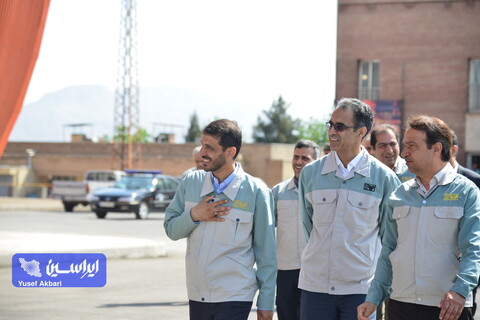 بازدید مدیرعامل فولاد مبارکه از مجتمع فولاد سبا