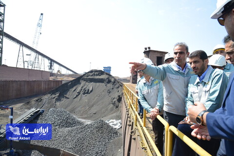 بازدید مدیرعامل فولاد مبارکه از مجتمع فولاد سبا